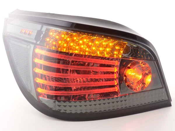 FK Pair LED Rear Lights Tail Lamps BMW 5 series E60 E61 03+ Smoke Cl M5 LHD