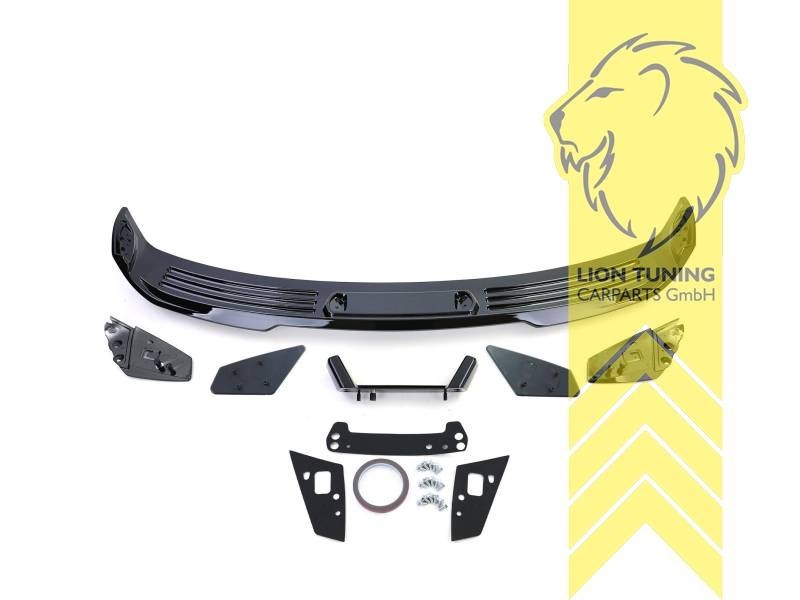 LT Rear Boot Tail Lip Wing Boot Spoiler Ford Mustang 6 Coupe Glossy Black