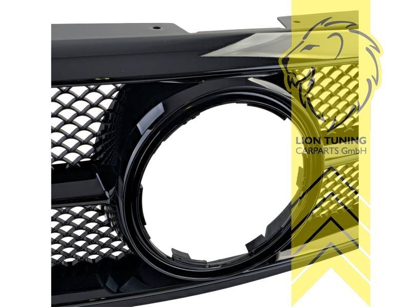 LT front bumper air intake grille radiator Mercedes X Class W470 black gloss
