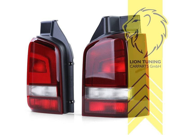 LT Pair Halogen Rear Lights VW T5.1 Facelift Multivan Caravelle Transport LHD