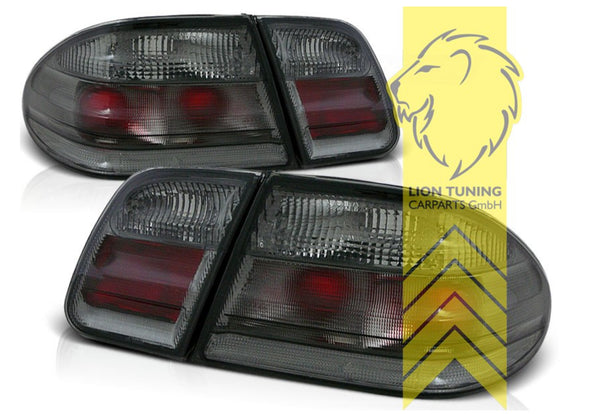 LT Pair Halogen Rear Lights Mercedes W210 sedan saloon E-Class black LHD