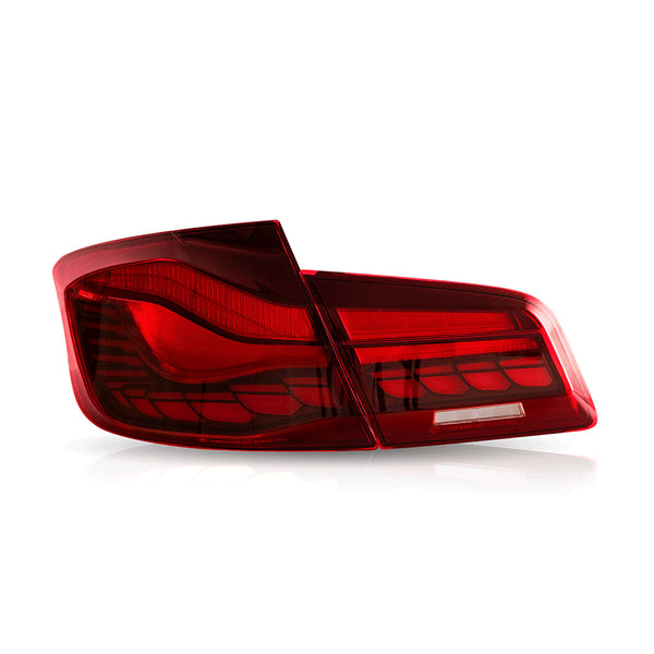 VLAND 11-17 BMW 5 Series M5 6 MK6 F10 F18 Rear LED Lamp Rear Lights Red LHD