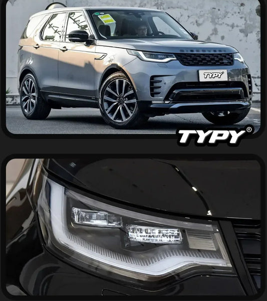 TYPY Pair Land Rover Discovery 5 2017-2020 LED DRL Dynamic Headlights LHD