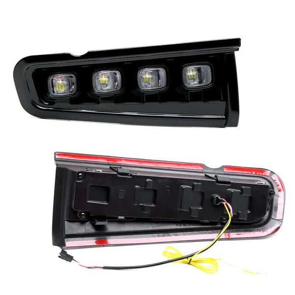 Modular Bumper G6 Ford Bronco Sequential Switchback LED DRL Fog Light & Indi Kit