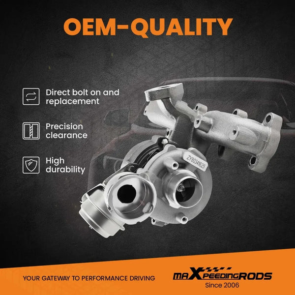 MXPR GT1749VB Turbo Charger VW Golf Mk4 Bora 1.9 tdi 00-04 150hp 721021-0006