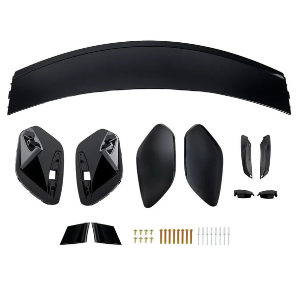 MXPR ABS Rear Wing Spoiler Trunk Boot G Black MERCEDES W176 12-18 AMG A45 Style