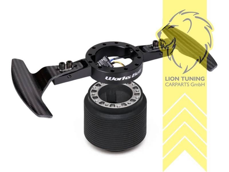 Works Bell Real Carbon Shift Paddle Shifter Kit NEO for BMW Z4 E85 03-08 Track