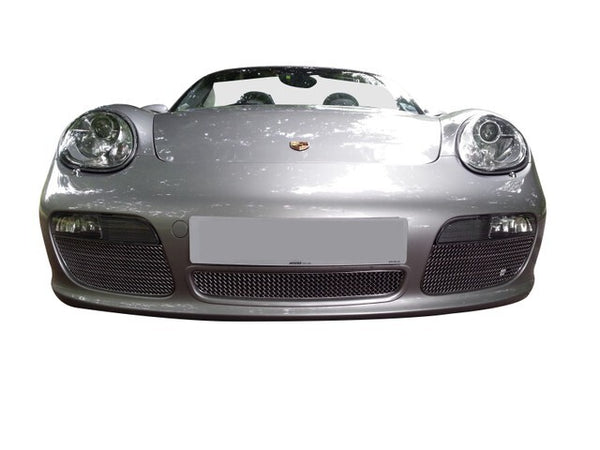 Zunsport Porsche Boxster 987 987.1 Auto Full Set - Stainless Front Grille Side Vents