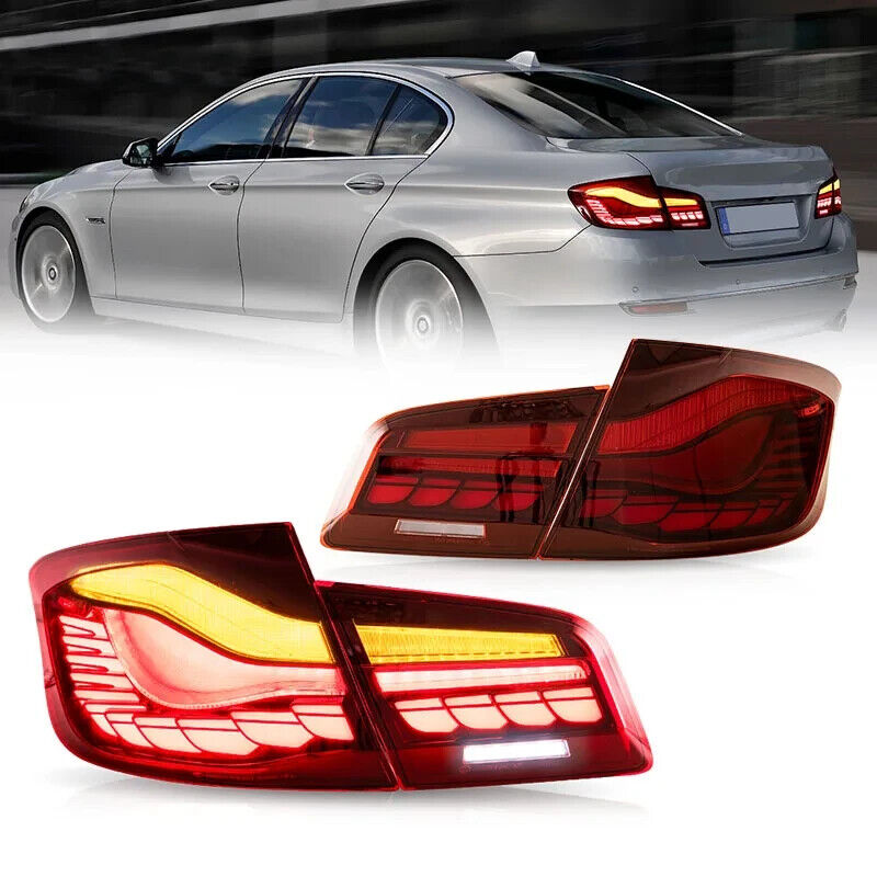 VLAND 11-17 BMW 5 Series M5 6 MK6 F10 F18 Rear LED Lamp Rear Lights Red LHD