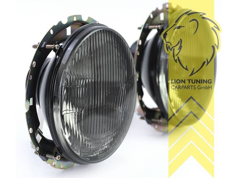 LT Pair Halogen Headlights VW Golf 1 Cabriolet Caddy 1 14 17 155 74-93 LHD