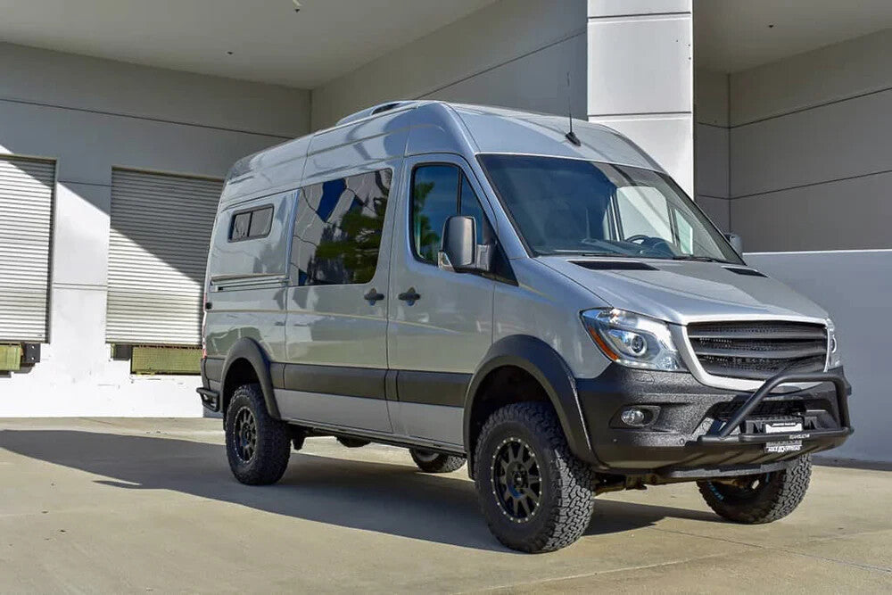 OW Fender Flares Wide Arch Kit MERCEDES Sprinter W906 Facelift 14-18 ABS Black