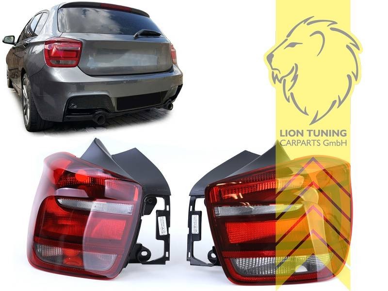 LT Pair LED Lightbar Rear Lights Tail Lamps BMW 1 Series F20 F21 10-14 red LHD