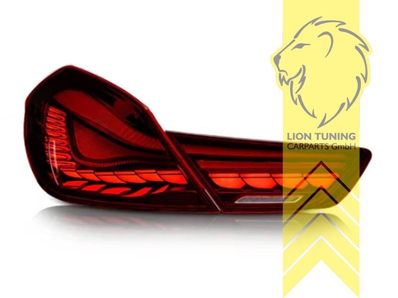 LT Pair LED Lightbar Rear Lights Tail BMW 6 Series F06 Gran Coupe F12 F13 10-18