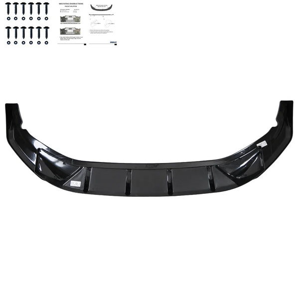 OW Front Bumper Lip Splitter Valance VW Tayron R-Line Mk1 2025+ Gloss Black