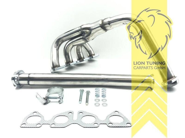 LT Stainless steel manifold Peugeot 206 206CC Cabrio SW Break 1.4 1.6 16V 98-07