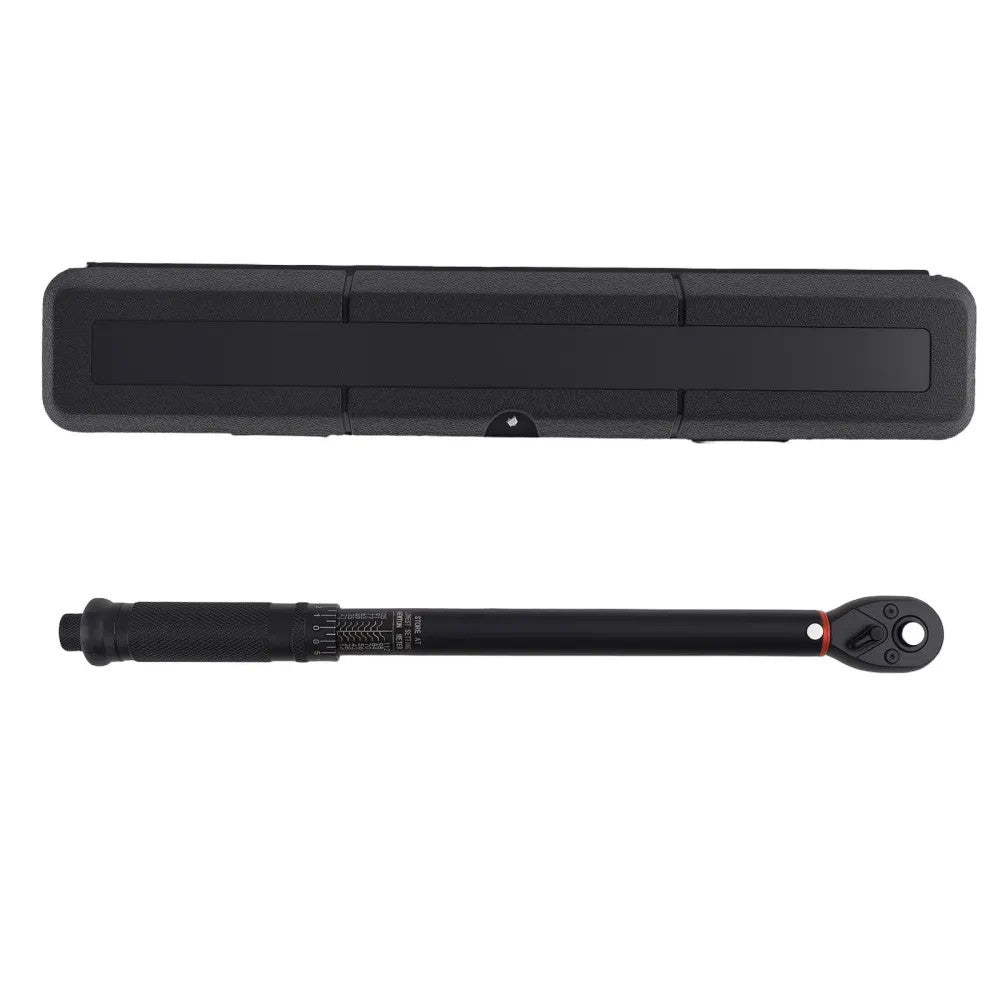 MXPR 3/8 Drive Adjustable Torque Wrench for Mechanics 7-112Nm Click Chrome Steel