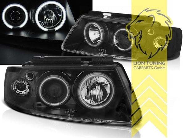 LT LED DRL CCFL Halo Ring Eye Headlights VW Passat 3B Limousine Variant LHD