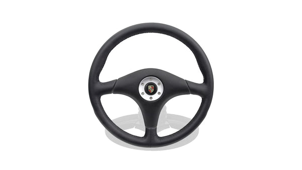 Genuine Porsche Sports steering wheel without airbag Black 911 G Carrera Turbo 964 RS