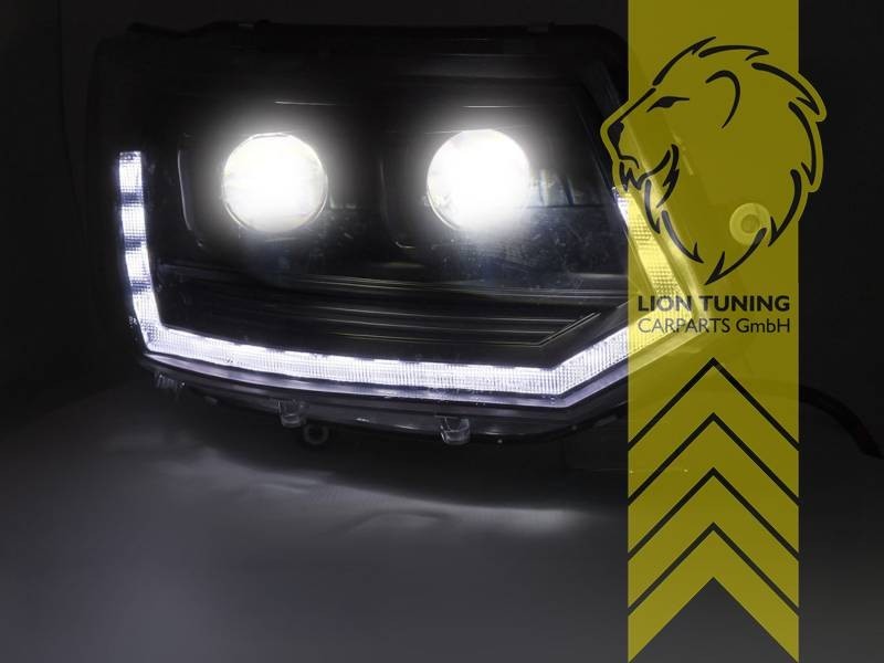 LT Full LED DRL Headlights T5 Facelift T5.1 Multivan Caravelle Transporter LHD