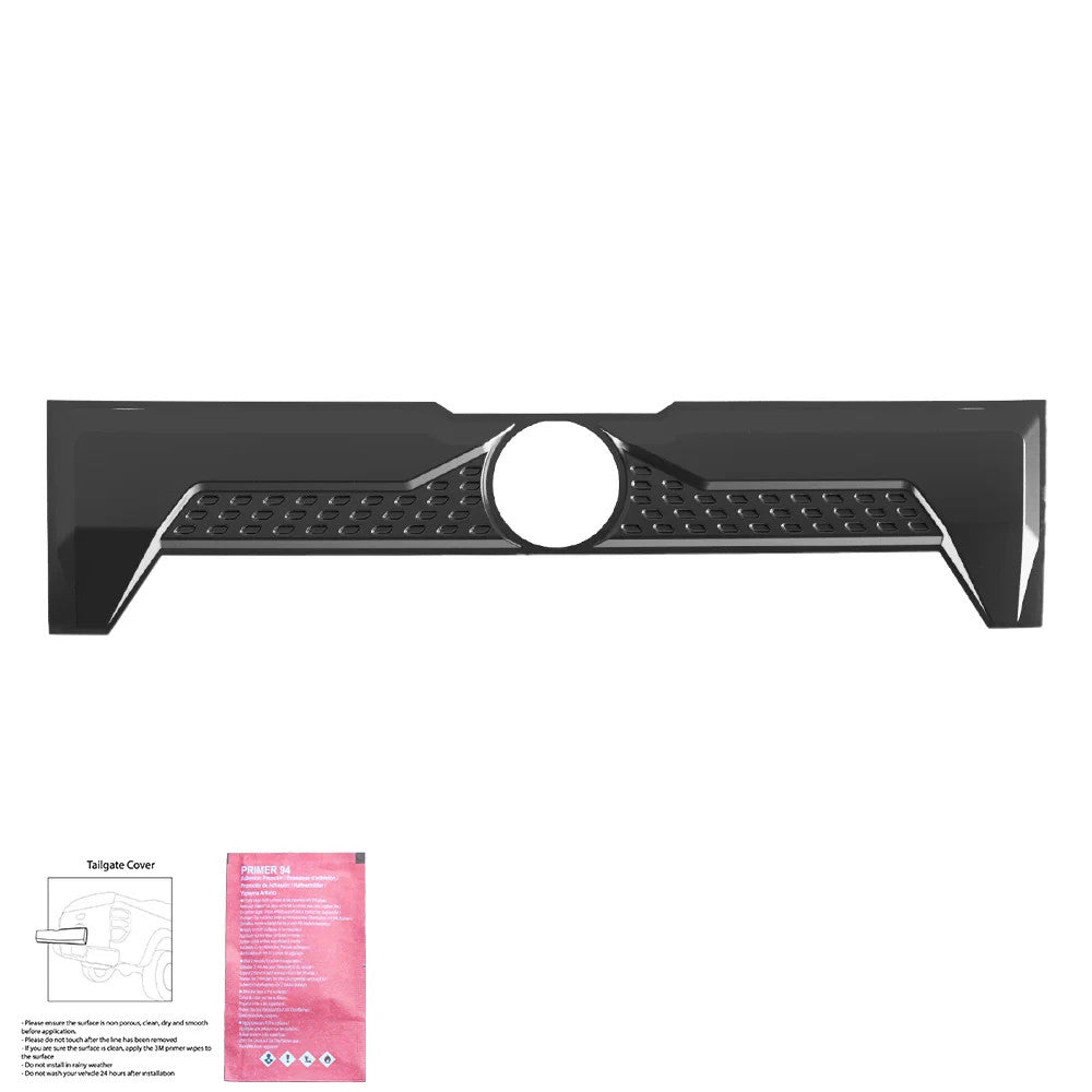 OW  Tailgate Cover Panel Armour VW Amarok 2022+ HD Body Styling Matte Black