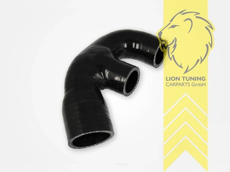 LT do88 Silicone F-hose for Porsche 911 996 Turbo Black 01-06 do88-kit243S