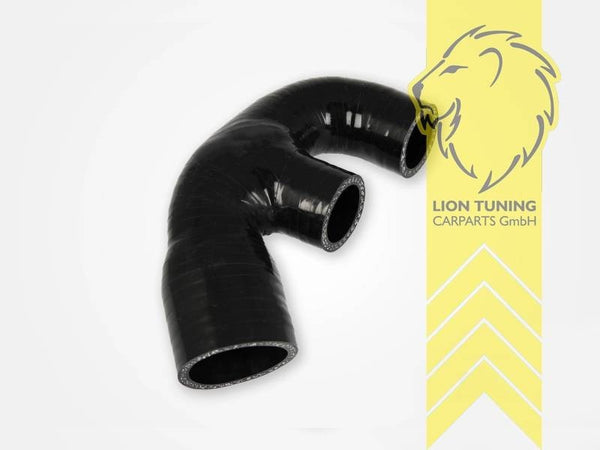 LT do88 Silicone F-hose for Porsche 911 996 Turbo Black 01-06 do88-kit243S