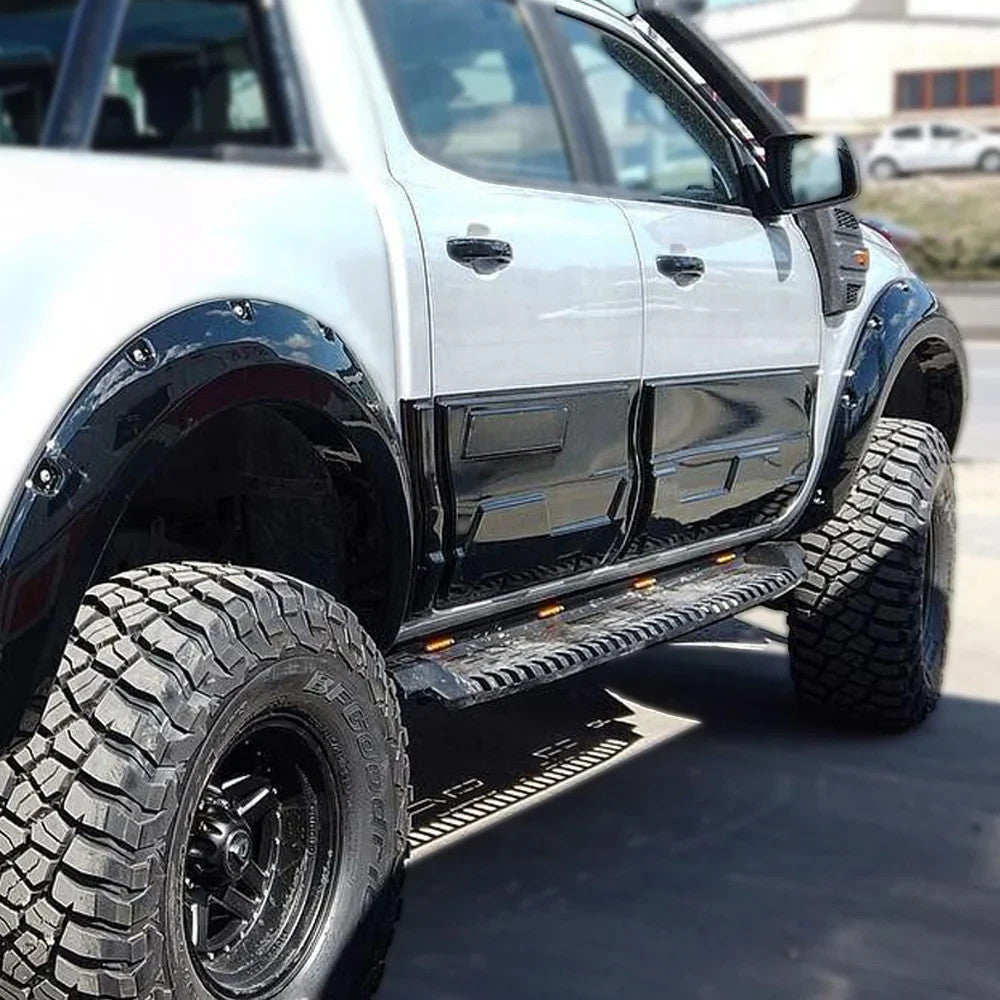 OW Body Cladding Styling Side Door Armour Panels FORD Ranger T6 T7 T8 12-22 ABS