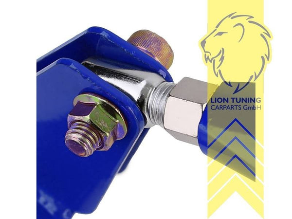 LT Polished Adj Strut Brace Bar Alu front upper engine Mazda MX5 NA NB MX-5