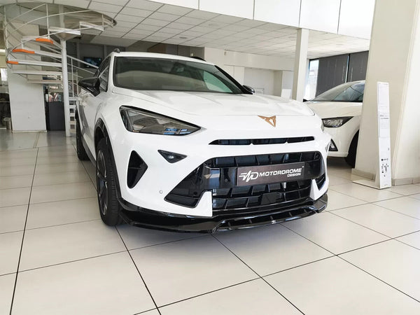 Motordrome Design Front Splitter V.2 Cupra Formentor Mk1 Facelift Gloss Black