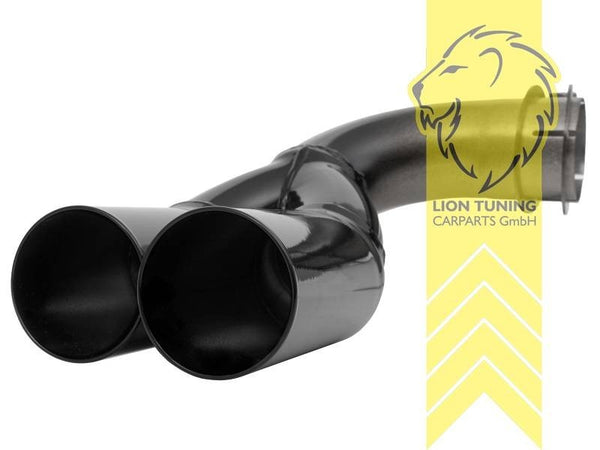 LT Stainless tailpipes exhaust Backbox cover trim BMW F30 F31 F32 F33 F36 70mm D