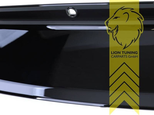 LT Tailgate cover reg plinth Ford Mustang 6 VI 14-23 Coupe Cabrio glossy black