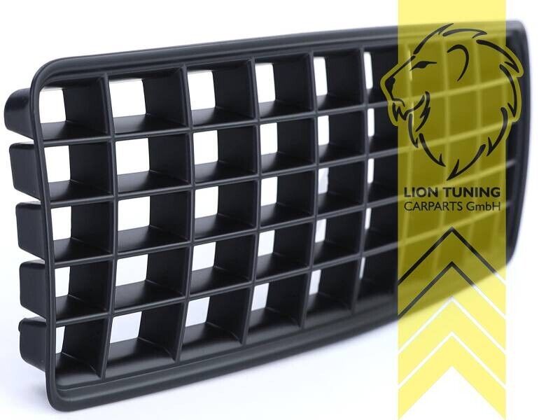 LT front bumper air intake grille radiator grill Volvo 850 91-97 ABS Matte Black