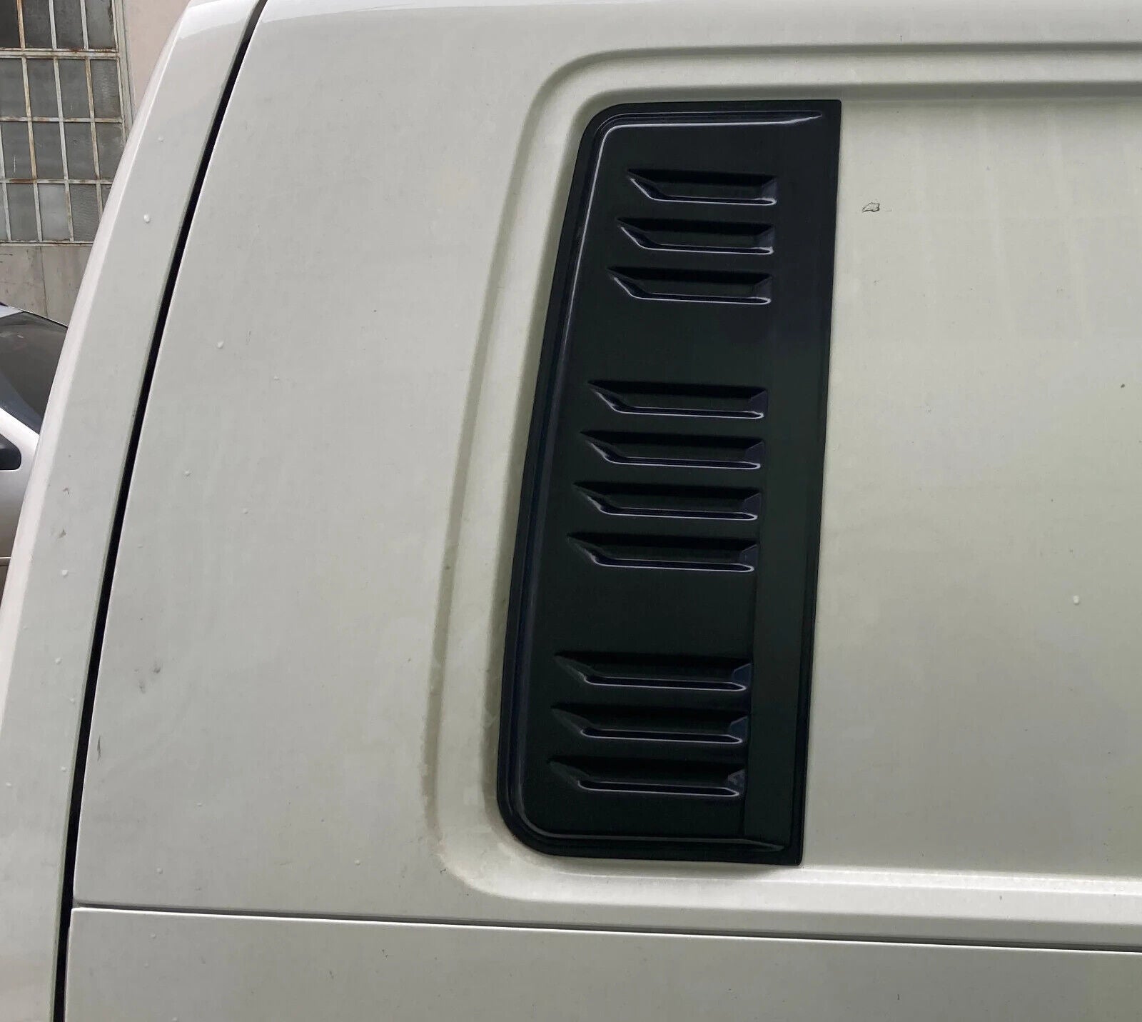 OW Side Air Vents Grilles VW Transporter T5.1 T6 10-23 ABS Matt Black 3M Tape