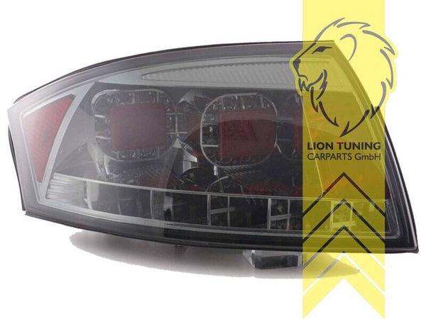 LT Pair LED Lightbar DRL Rear Lights Audi TT 8N 98-06 Coupe Cabrio black LHD