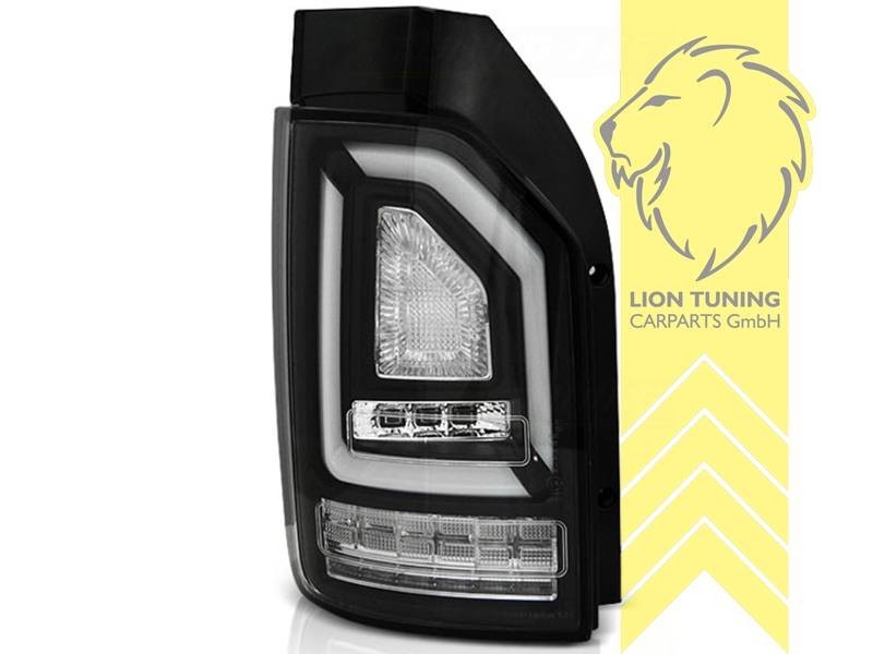 LT Pair LED Lightbar DRL Rear Lights VW T6 15-19 SGB SGG SGJ SGA SGH Multivan Bus Transporter Tailgate Halogen LHD
