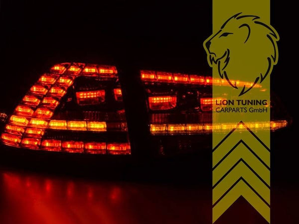 LT Pair LED DRL Lightbar REAR LIGHTS Tail VW Golf 7 5G1 12-17 clear chrome LHD