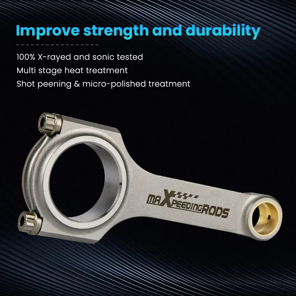 MXPR Con Rod Connecting Rods Mazda MX5 MX-5 Miata B6 BP 1.6 1.8LGTX Ford Escort