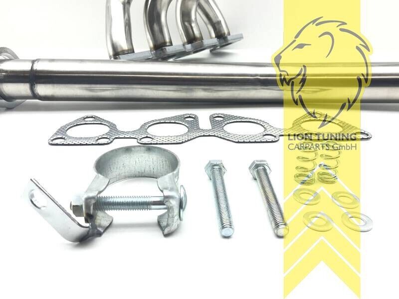 LT Stainless steel manifold Peugeot 206 206CC Cabrio SW Break 1.4 1.6 16V 98-07