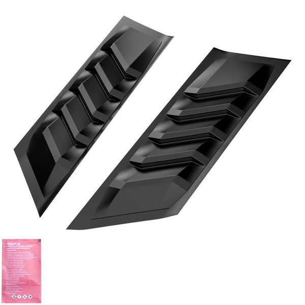 OW Bonnet Air Vents Grilles VW Amarok 2022+ HD Body Styling Matte Black