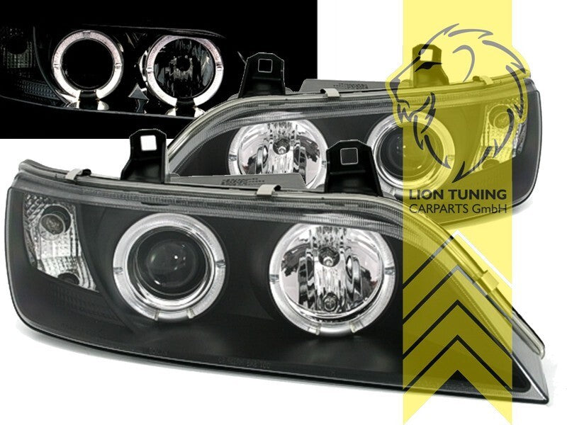 UK LT Pair LED DRL Lightbar Halo Ring Headlights BMW Z3 Roadster Coupe 95-03 LHD