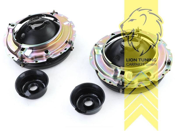 LT Pair Halogen Headlights VW Golf 1 Cabriolet Caddy 1 14 17 155 74-93 LHD