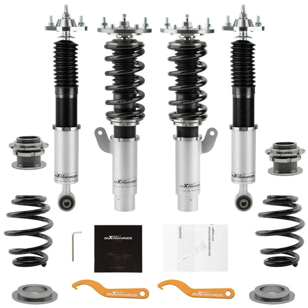 MXPR Pro Lowering Coilovers BMW E46 Sedan Coupe Cabrio Touring 318   330 98-06