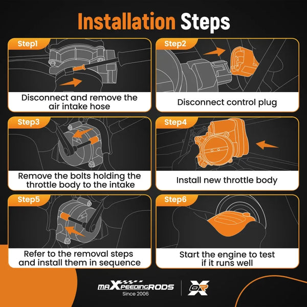 MXPR Throttle Body Porsche 911 H6 Boxster Cayenne Cayman Macan 3.6 99760511501