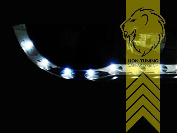 LT LED DRL Lightbar Halo Headlights VW Passat B3 35i sedan variant chrome