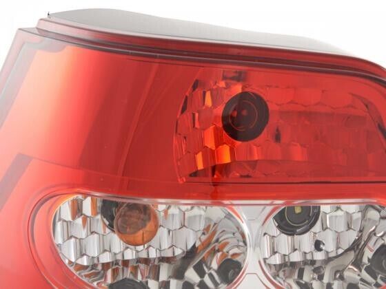 FK Pair LED Lightbar Rear Lights Tail Lamps VW Golf 4 98-02 red / clear LHD