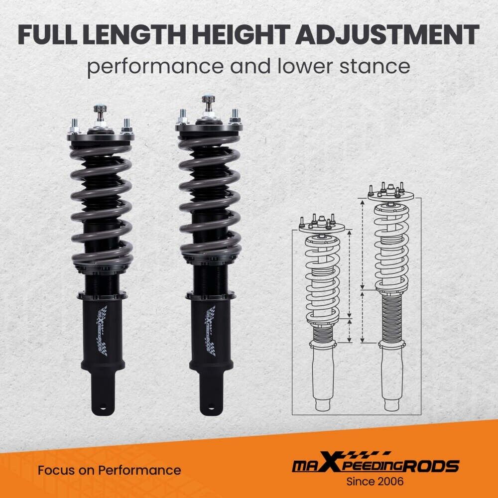 MXPR T7 Advanced Lowering Coilovers Honda Civic EK1 EK2 EK3 EK4 EK5 EK8 EK9 EM1