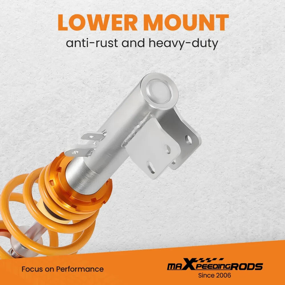 MXPR Adjustable Height Lowering Coilovers Citroen C4 LA UA LC 1.6 2.0 HDi