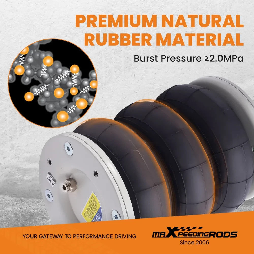 MXPR Air Suspension Kit & Compressor Iveco Daily 35C 40C 55C 85-24 7800KG