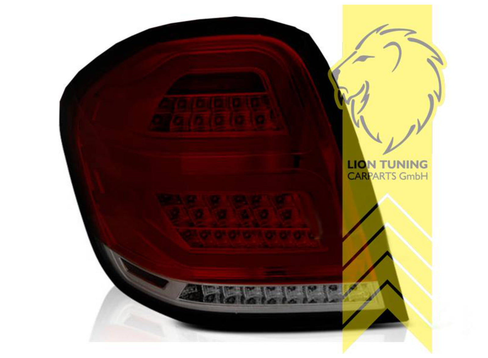 LT Pair LED Lightbar Rear Lights Tail Mercedes W164 ML M-Class LHD