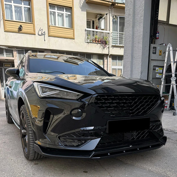 OW Front Bumper Splitter CUPRA Formentor 20-24 ABS Gloss Black